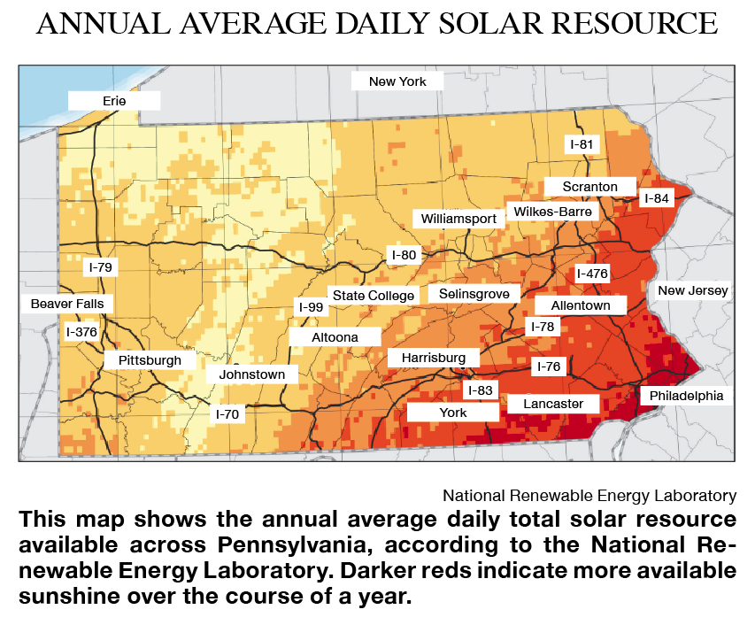Annual Average Daily Solar Resource